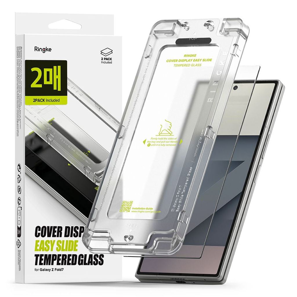 Ringke Easy Slide 2-pack yttre skärmskydd för Samsung Galaxy Z Fold 7