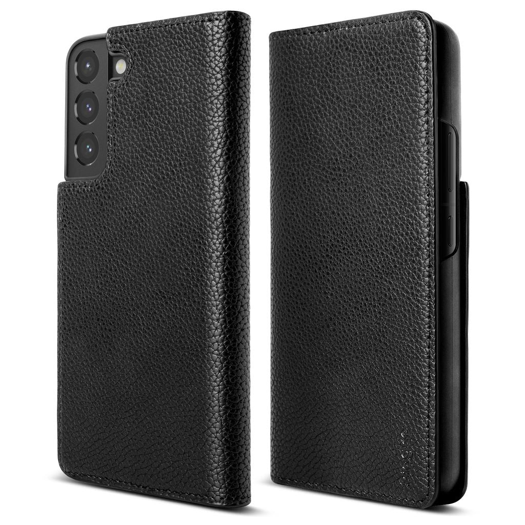 Ringke Folio Signature Flipfodral för Samsung Galaxy S22 Plus - Svart