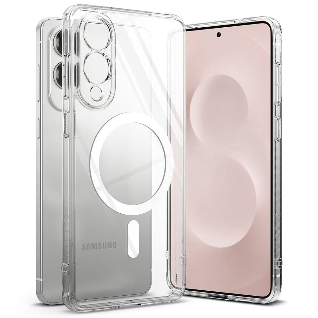 Ringke Fusion Magsafe-skal till Samsung Galaxy S25 Edge - Transparent