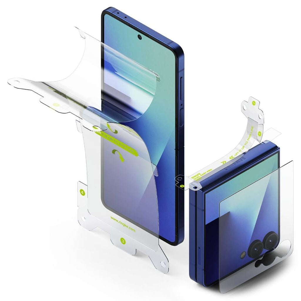 Ringke Protector Pro 3-i-1-set skärmskydd för Samsung Galaxy Z Flip 7