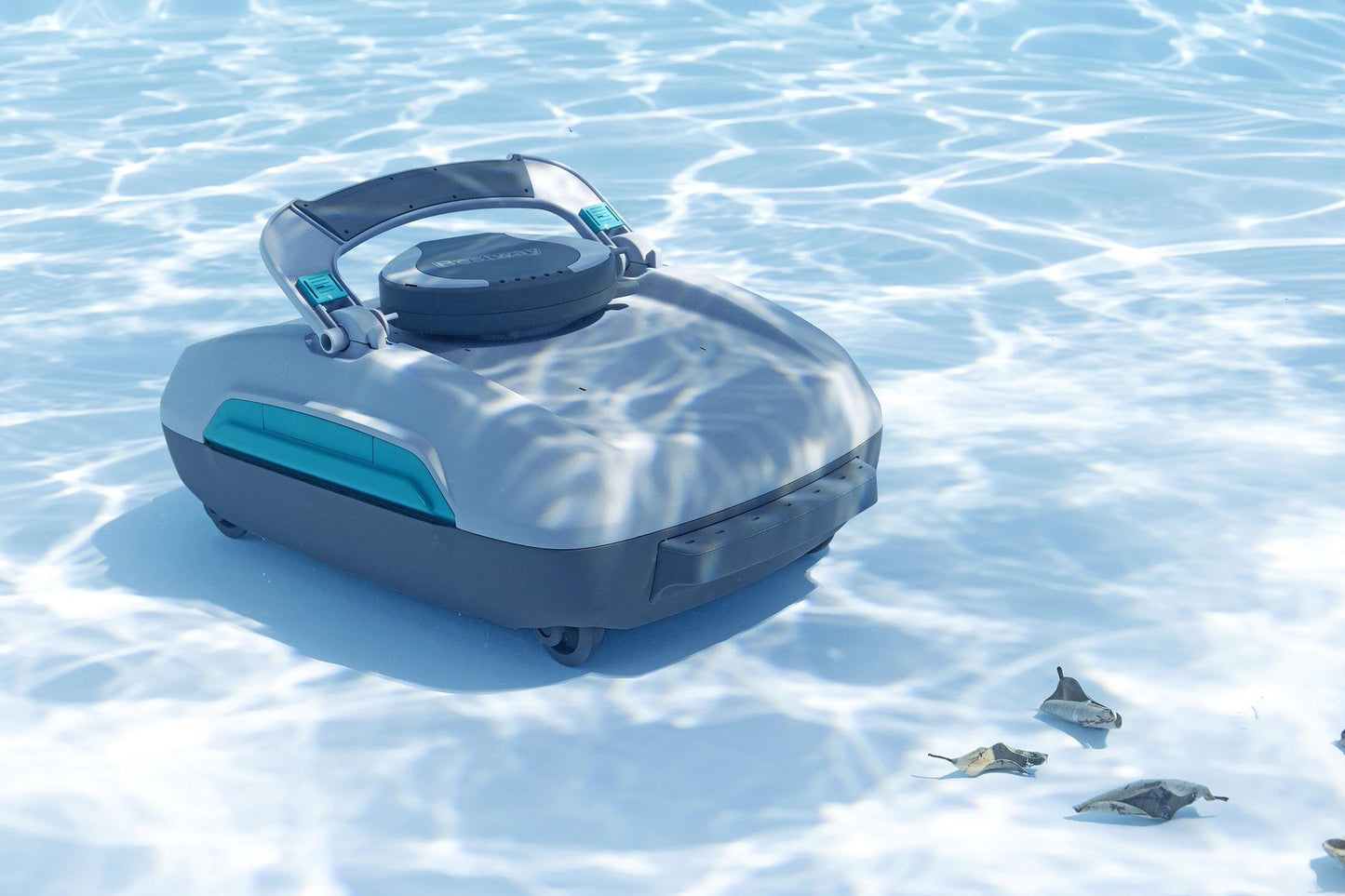 Robotic Pool Vacuum & Skimmer, 3.5L Capacity, Rechargeable