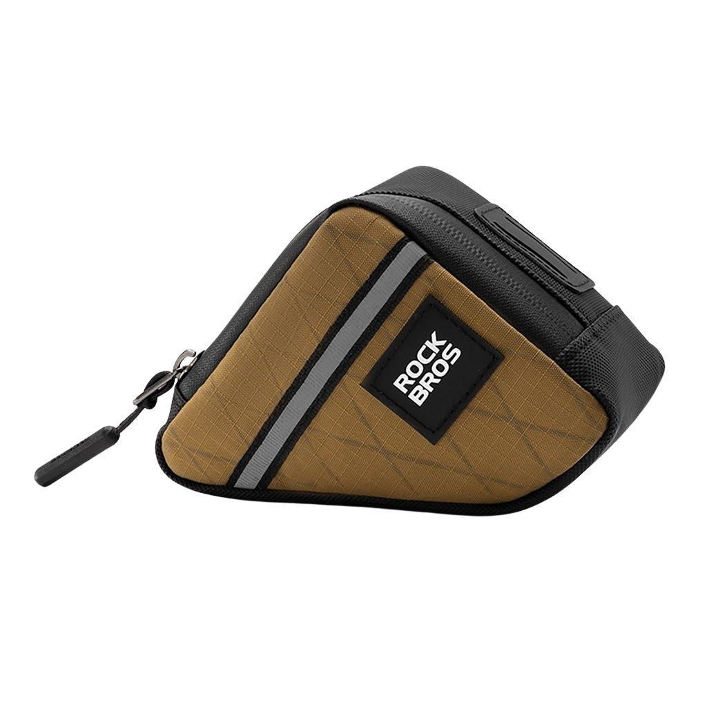 Rockbros Bicycle Bag Triangle for Frame 0.25L - Brown