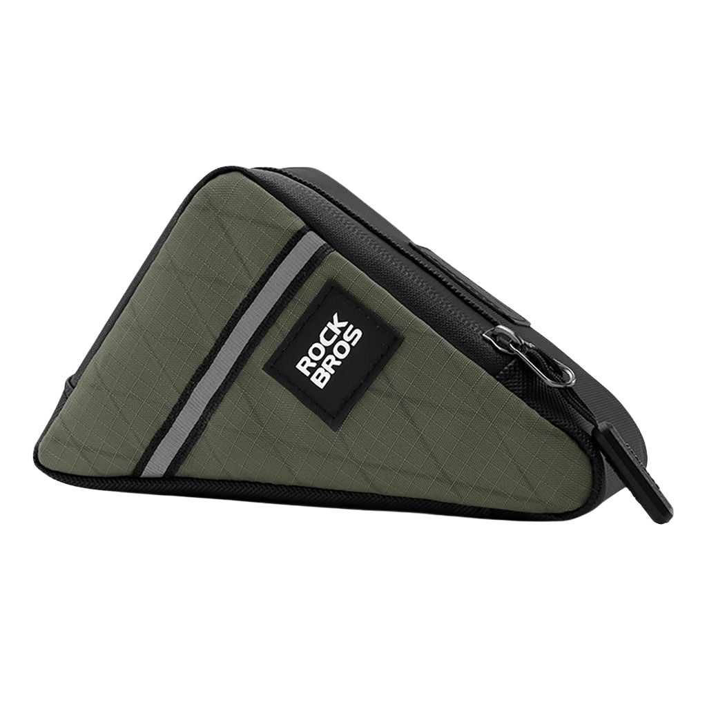 Rockbros Bicycle Bag Triangle for Frame 0.3L - Green