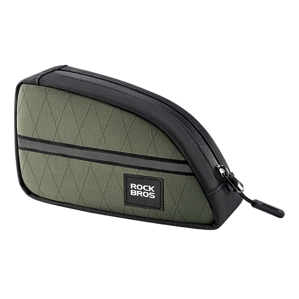 Rockbros Bicycle Frame Triangle Bag 0.8L - Green