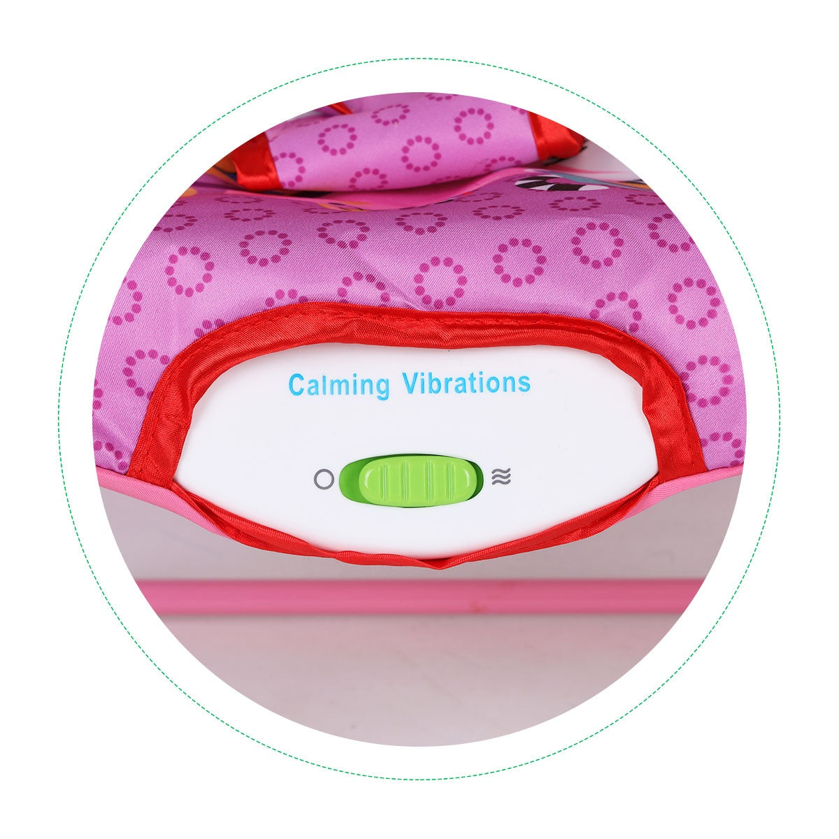 Rocker bouncer 2in1 vibrations sounds toys adjustable