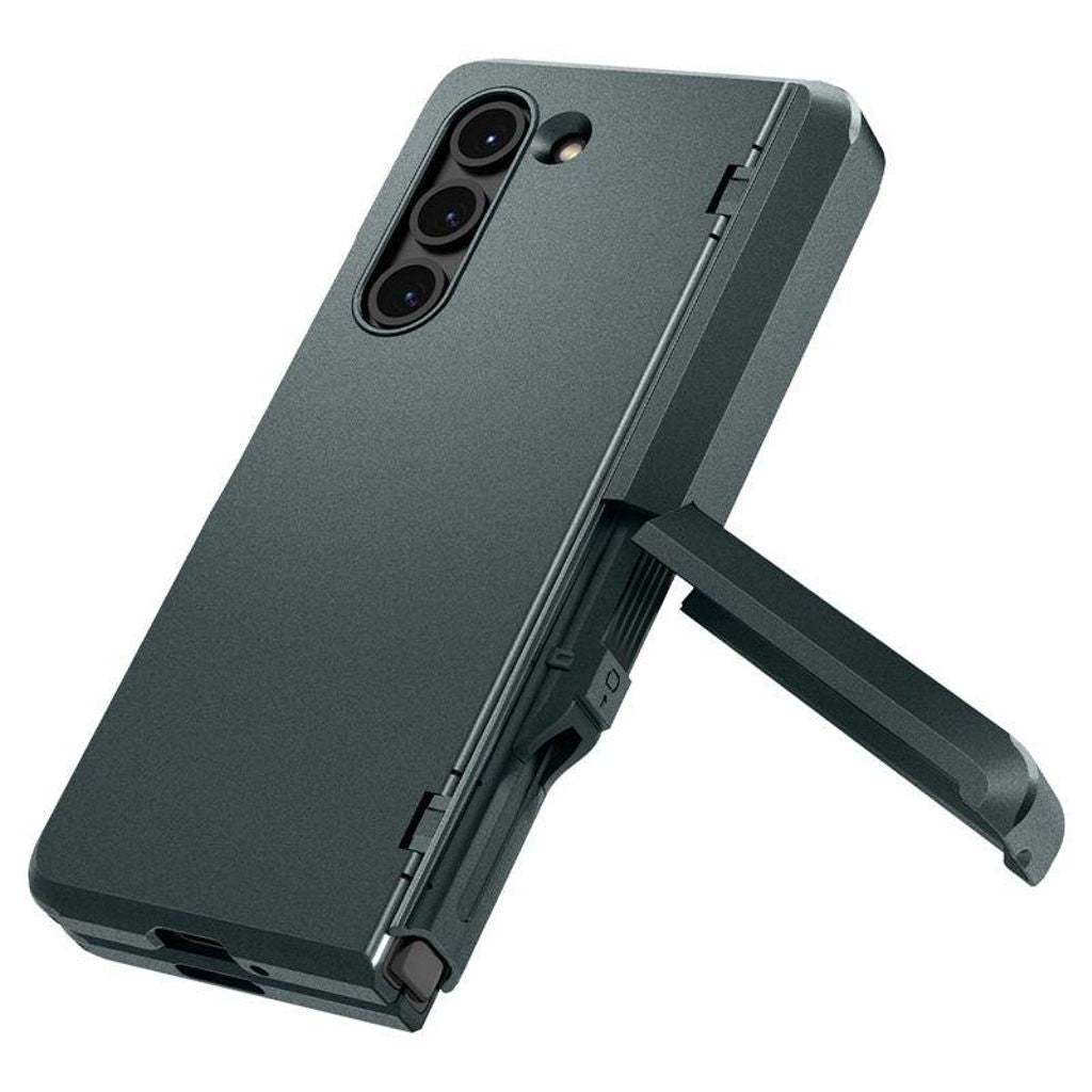 SPIGEN Samsung Galaxy Z Fold 5 Cover with pen compartment - Abyss Green