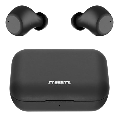 STREETZ Wireless In-Ear Headphones, BT 5, TWS - Black