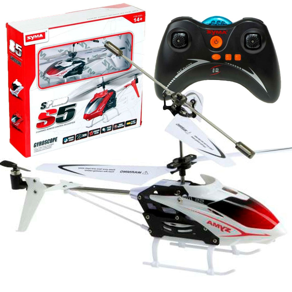 SYMA S5 RC helicopter 3CH white