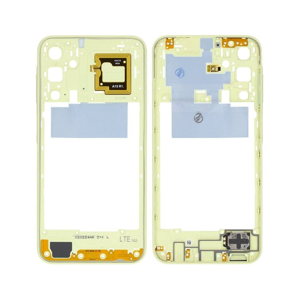 Samsung Galaxy A15 4G SM-A155 Chassis / Middle Frame - Yellow