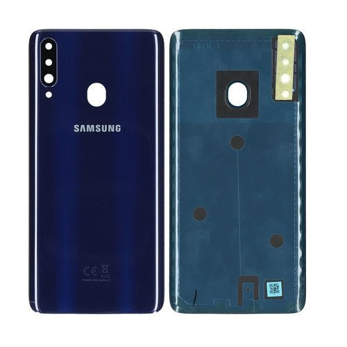 Samsung Galaxy A20s Back Cover - Blue