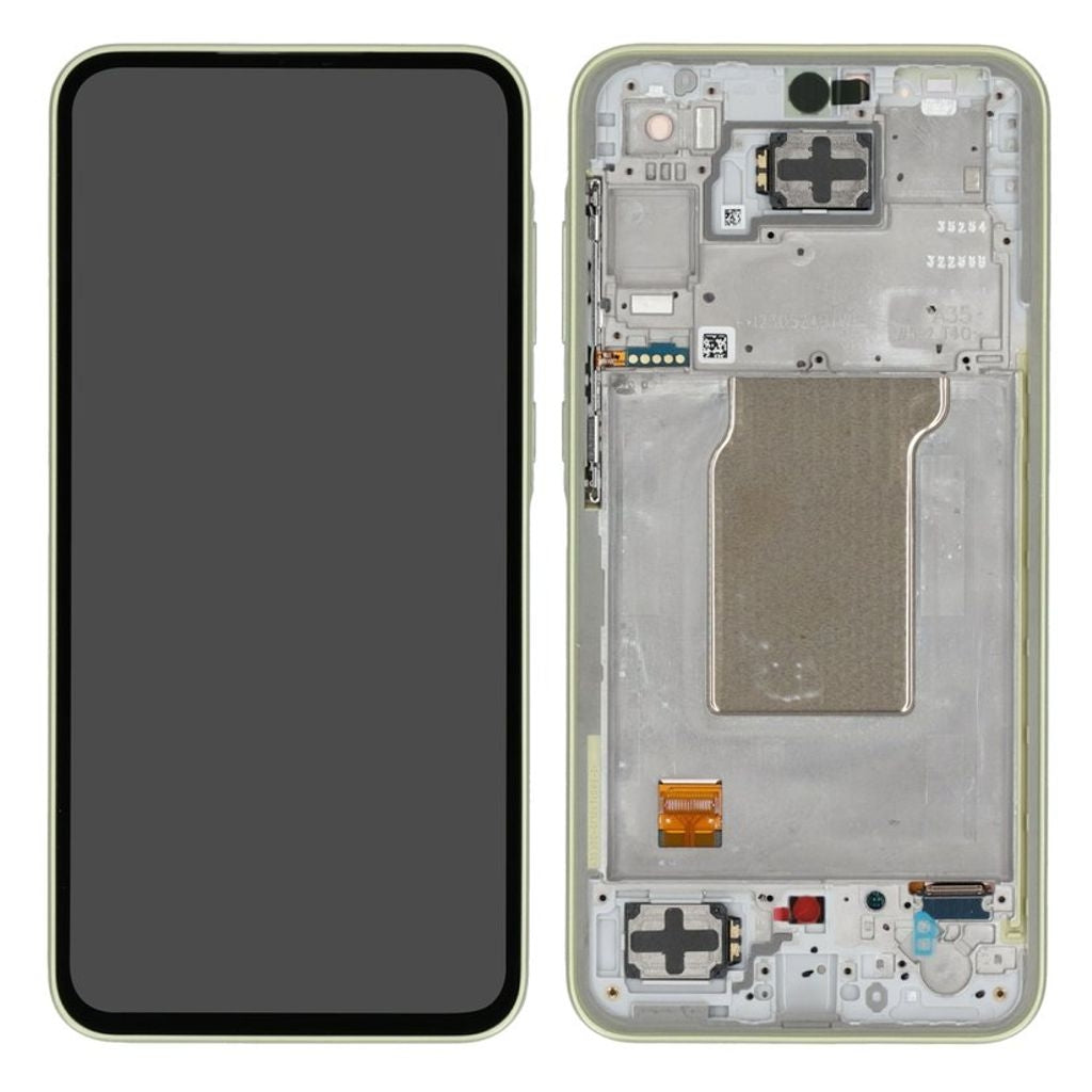 Samsung Galaxy A35 5G Display with Frame - Yellow