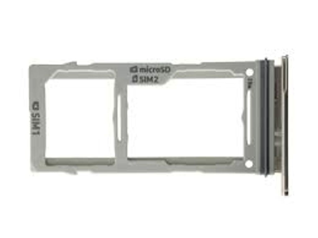 Samsung Galaxy S10 Plus SM-G975 Dual SIM card tray - Ceramic White