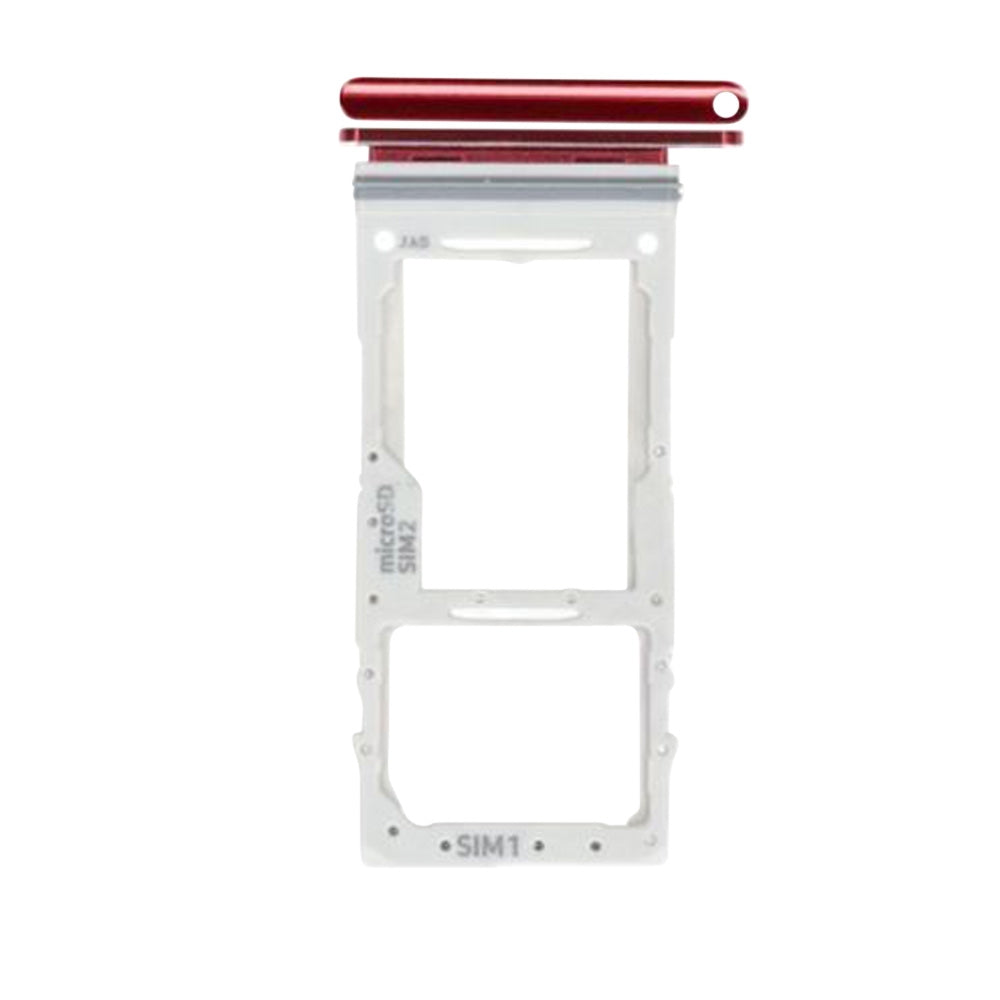Samsung Galaxy S20 Sim & Memory Card Holder - Red