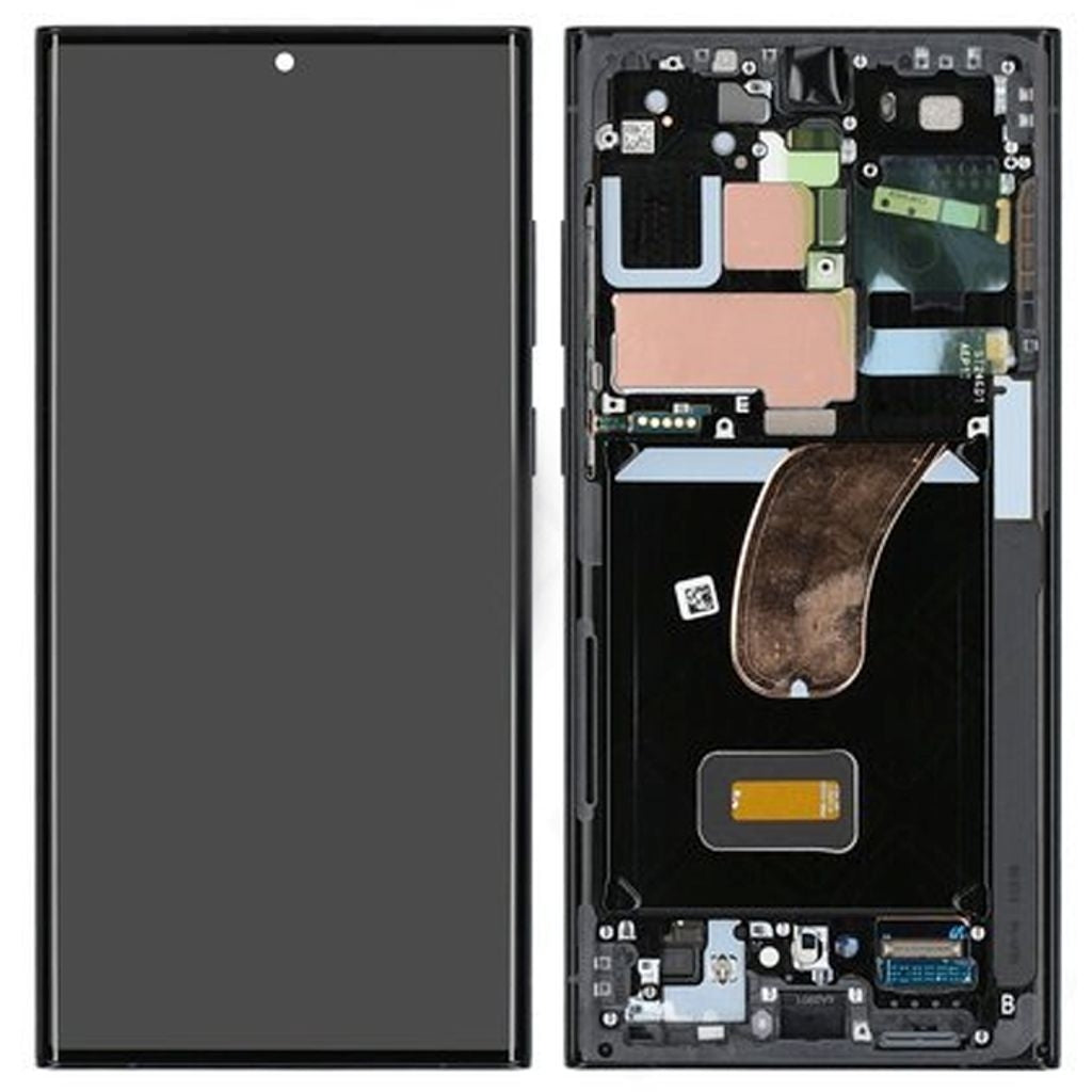 Samsung Galaxy S23 Ultra LCD-skärm - Grafit