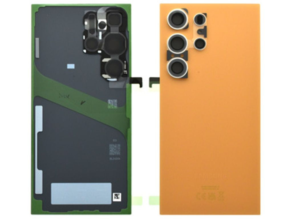 Samsung Galaxy S24 Ultra Original Titanium Orange Back Cover