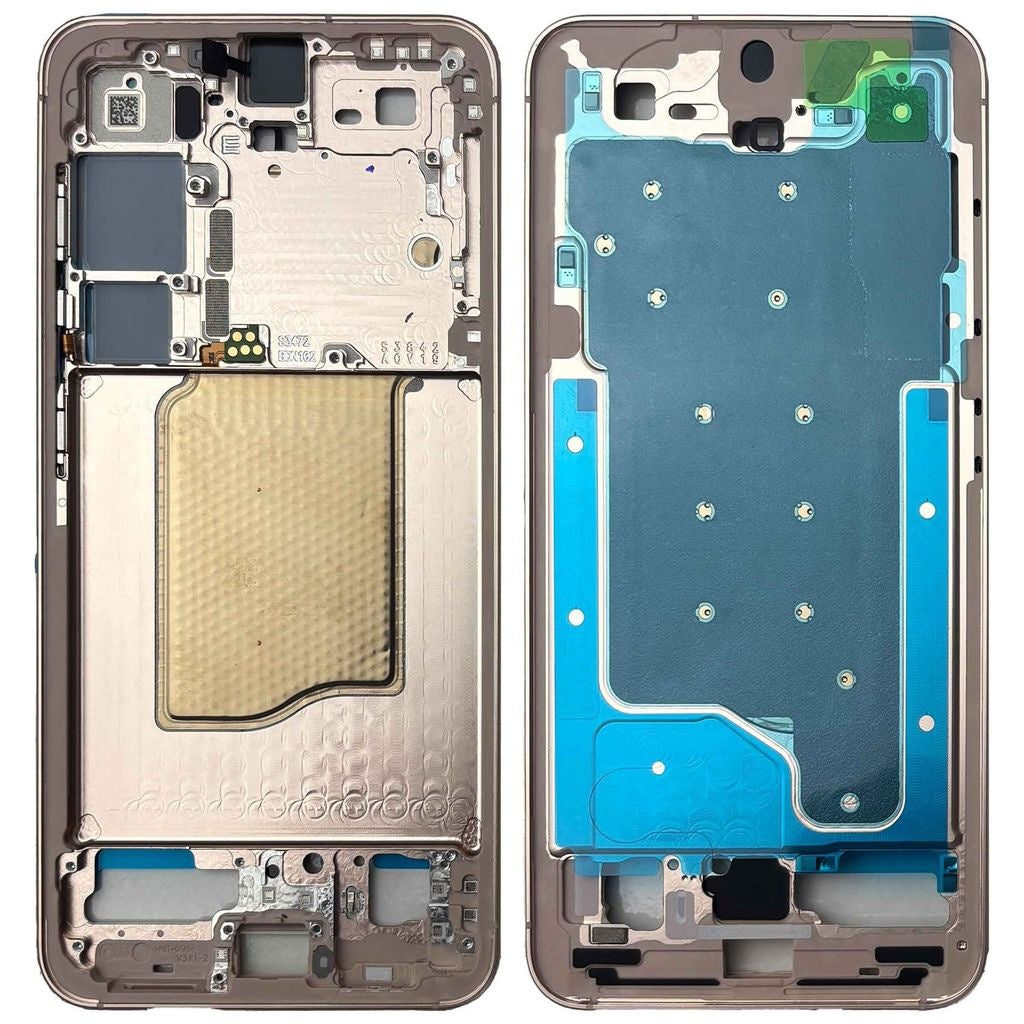 Samsung Galaxy S25 Middle Frame - Pink Gold