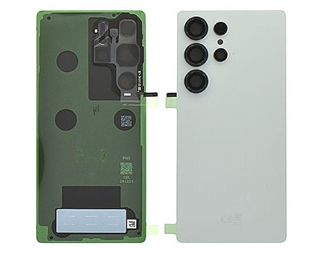 Samsung Galaxy S25 Ultra Original Back Cover - Titanium Whitesilver