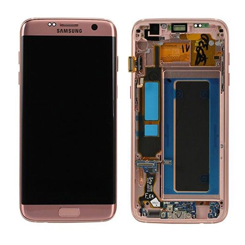 Samsung Galaxy S7 Edge Complete LCD - rose gold