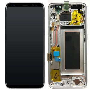 Samsung Galaxy S8 Screen with LCD display - Silver - Original