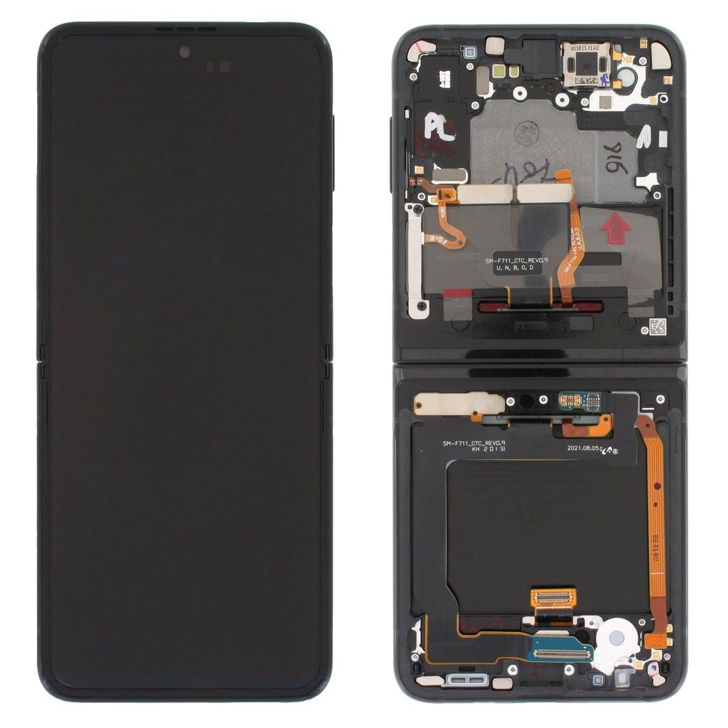 Samsung Galaxy Z Flip3 LCD Display Original - Phantom Black