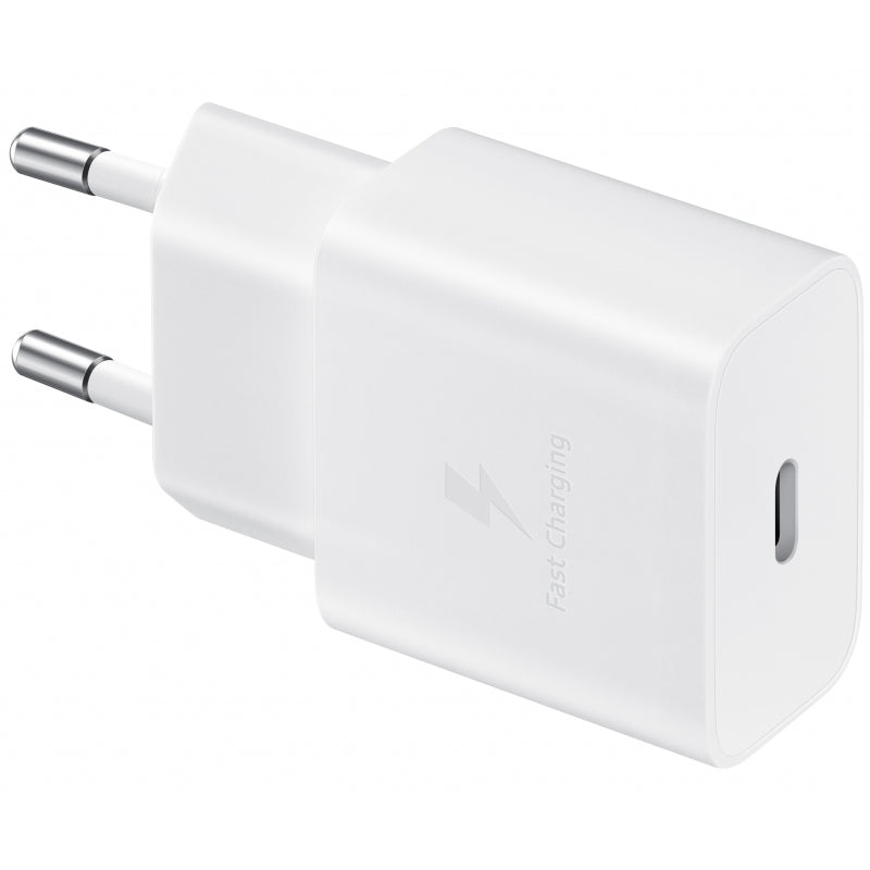 Samsung USB-C Fast Charger, 15W - White