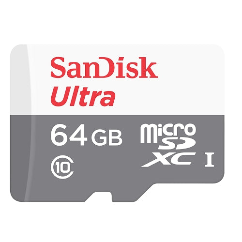 SanDisk Ultra Memory Card MicroSDXC 64GB 100MB/s UHS-I Class 10