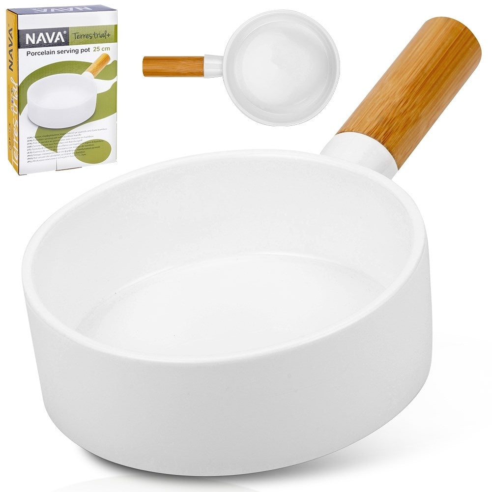 Serving platter with handle for food and snacks