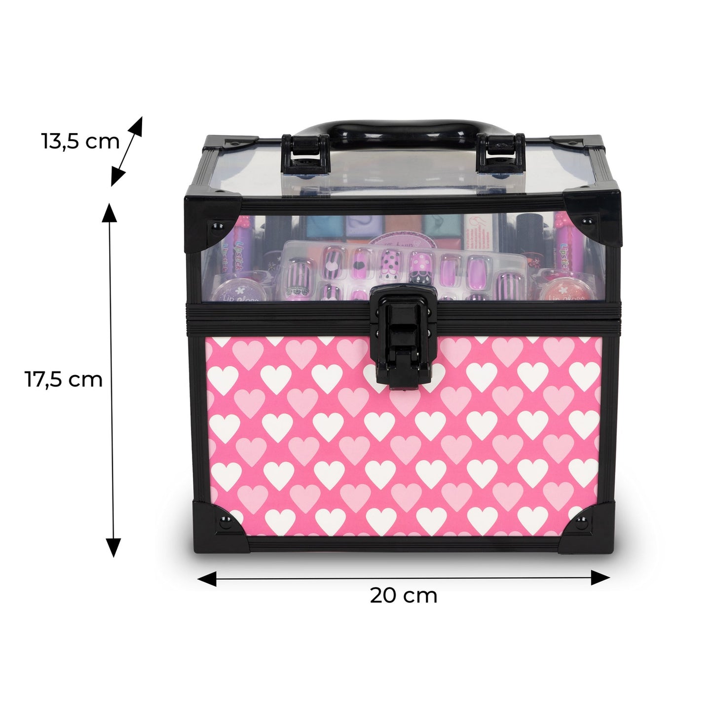 Set of makeup and nail cosmetics for children