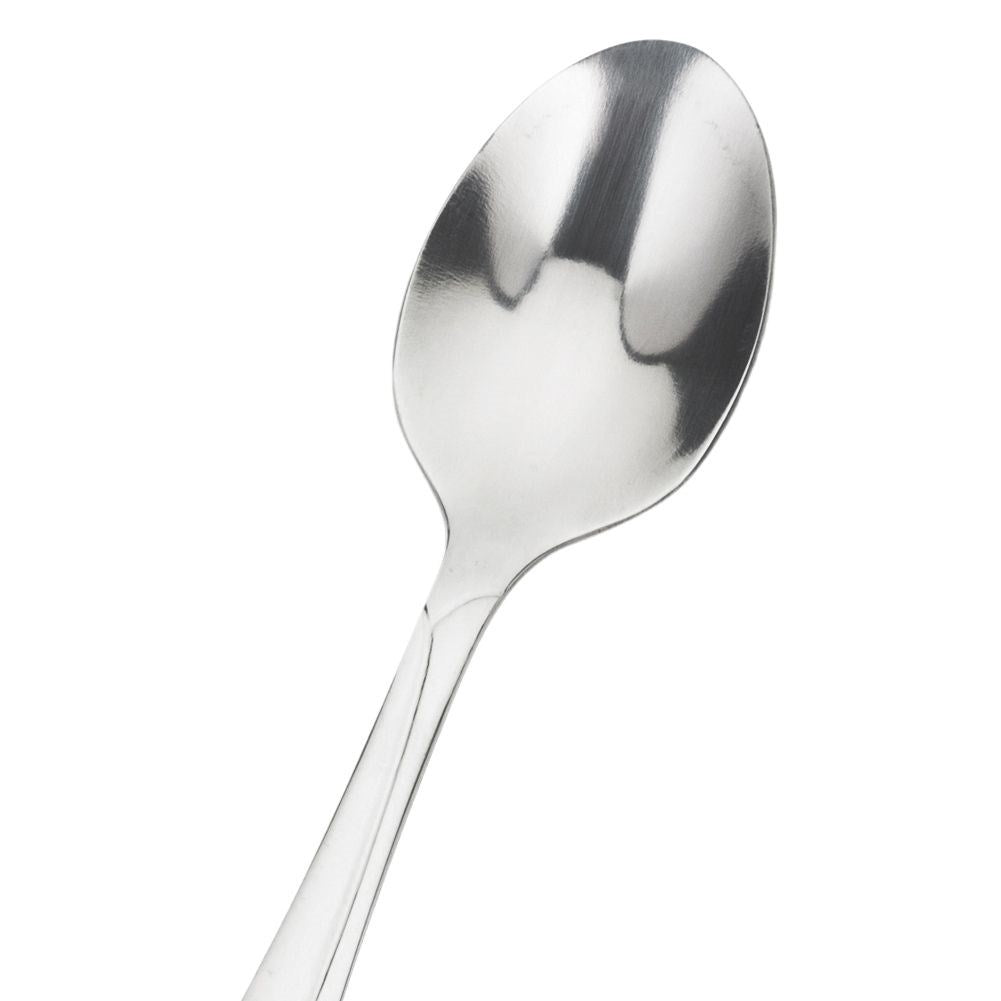 Set of three small spoons in stainless steel for daily use