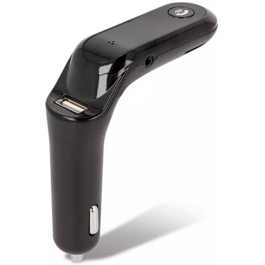Setty Bluetooth FM Transmitter / Car Charger USB-A 2.1A - Black