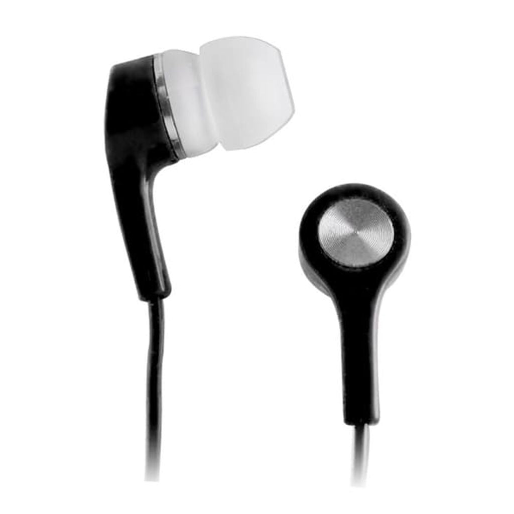 Setty Wired In-Ear Headphones 3.5mm, 1m - Black