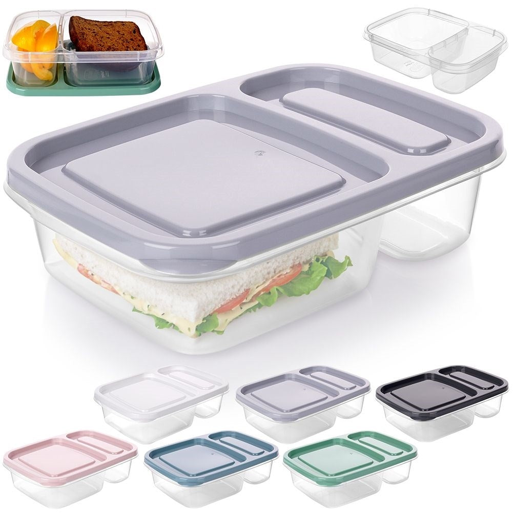 Lunch Box: Dishwasher and Microwave safe - 1 Piece