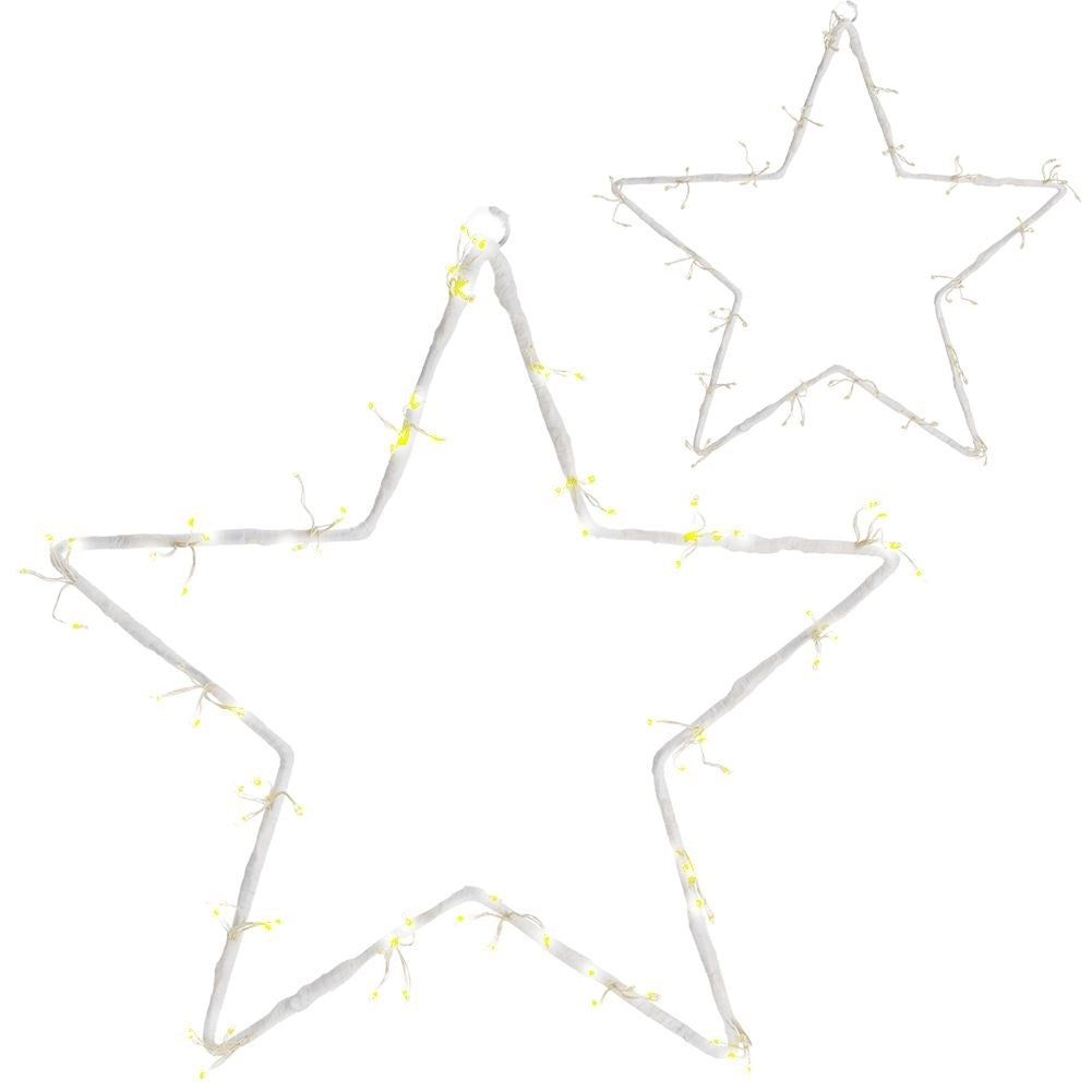 Shining star with 80 LED lights for the Christmas holiday