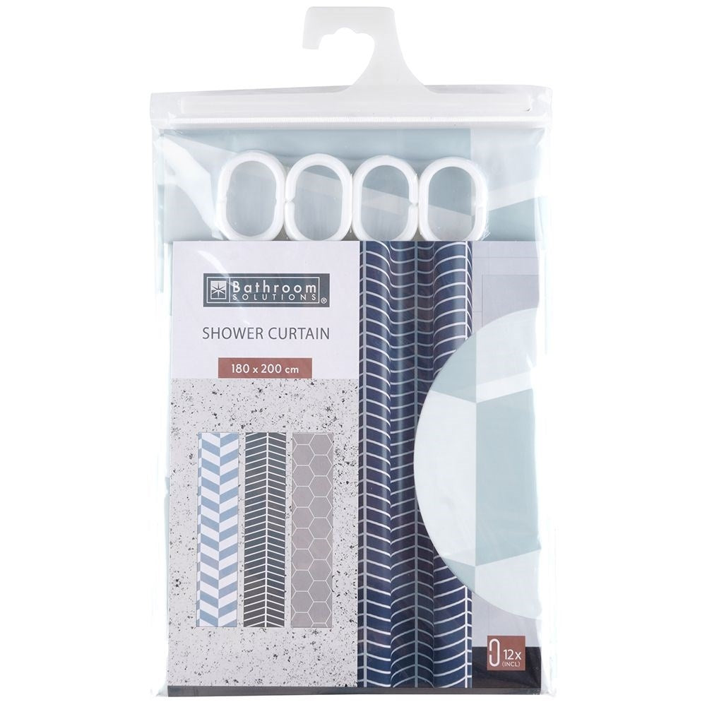 Shower curtain: Water splash protection, Privacy, Durable material