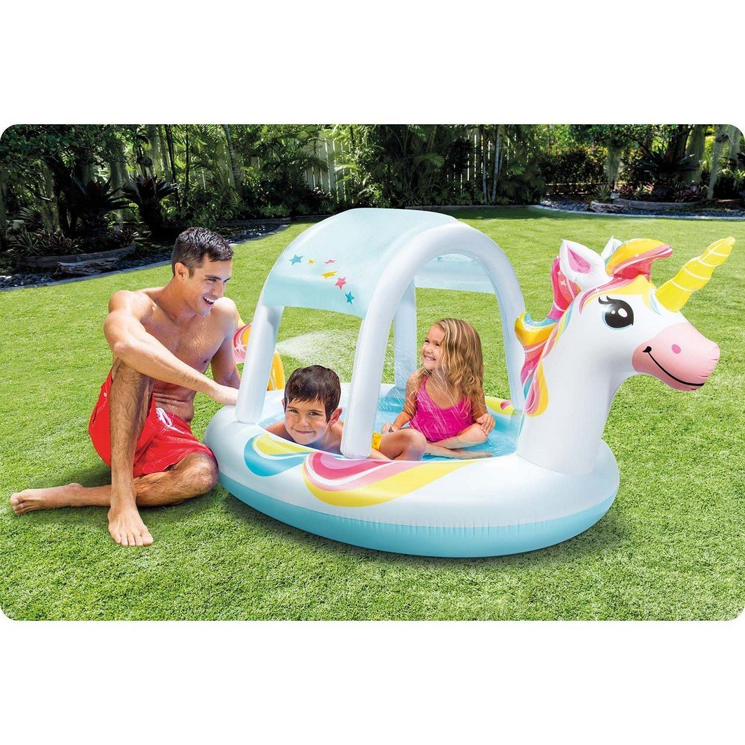 Shower tray with roof Unicorn 254 x 132 cm Intex 58435
