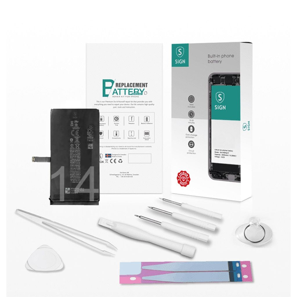 SiGN Complete Battery Replacement Kit - iPhone 14