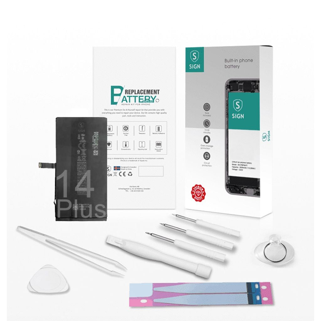 SiGN Complete Battery Replacement Kit - iPhone 14 Plus