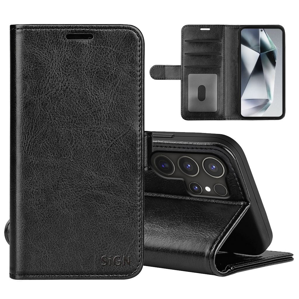 SiGN Samsung Galaxy S25 Ultra Wallet Case - Black