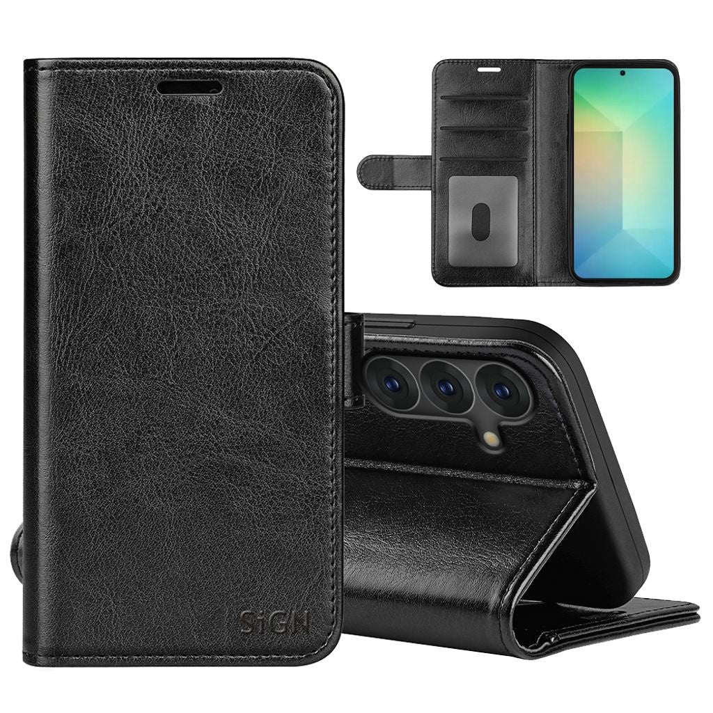 SiGN Samsung Galaxy S25 Wallet Case - Black