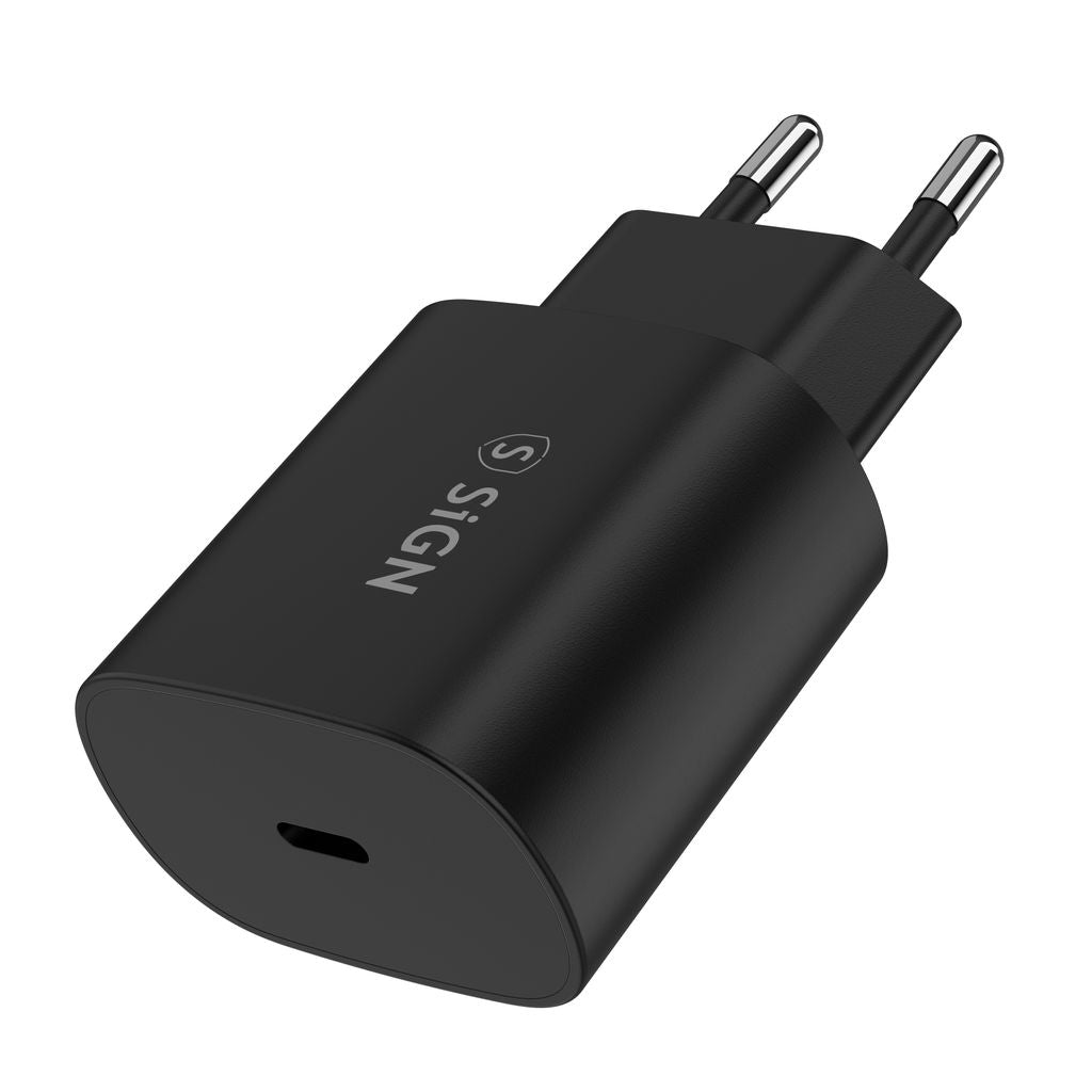 SiGN USB-C Fast Charger 25W 3A - Black