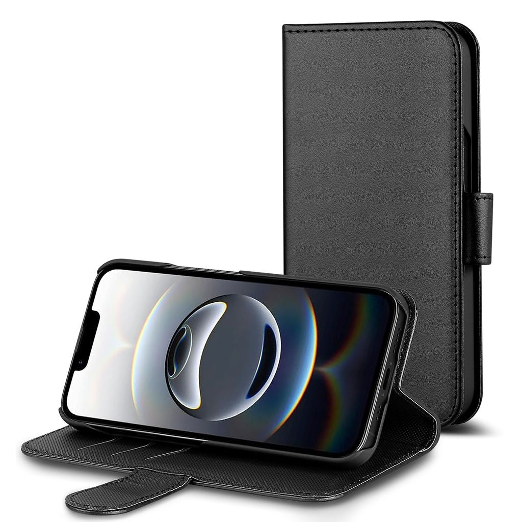 SiGN Wallet Cover for iPhone 16e - Black
