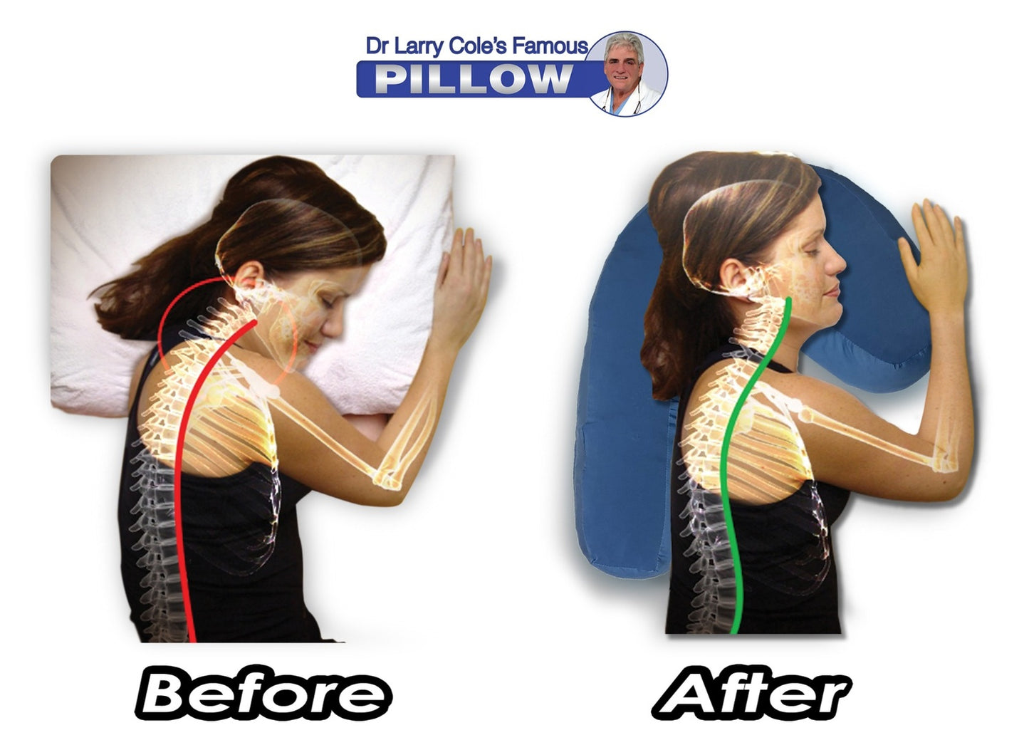 Side Sleeper Pro - Memory Foam Pillow