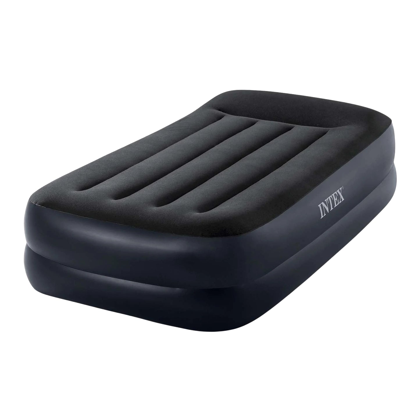 Single Air Mattress with Built-in Pump, 191x99x42 cm