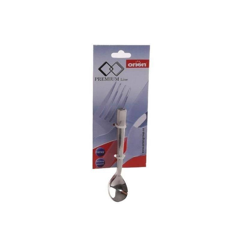 Six espresso spoons in stainless steel - classic design