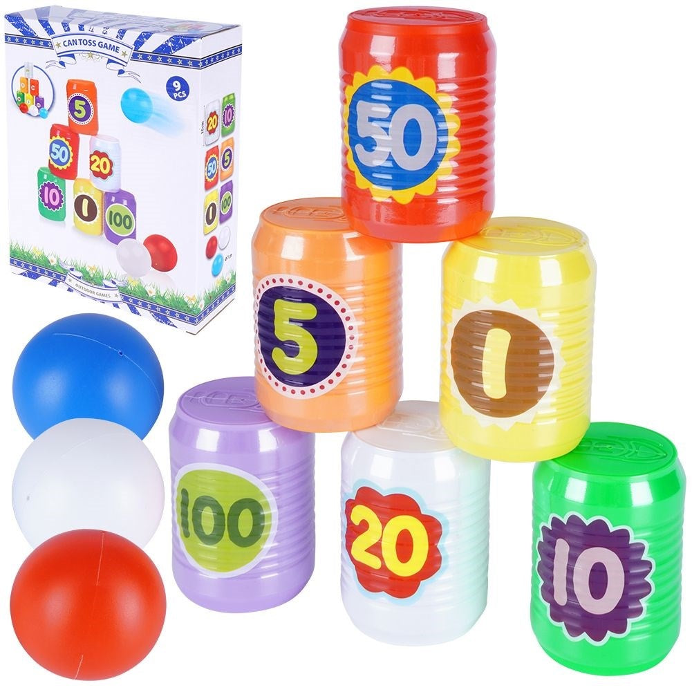 Skill Games: Throwing at cans for hours of play