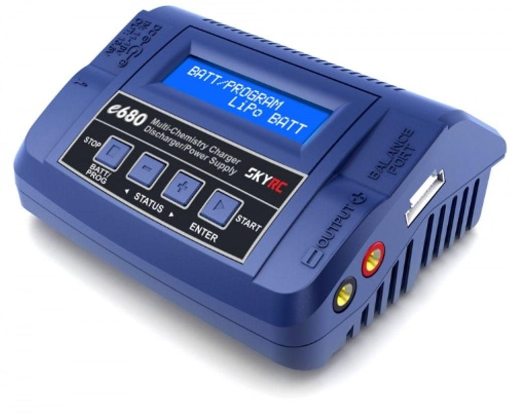 SkyRC e680 Multi / XT60 Charger LiPo/LiFe/LiHV, NiMH 80W 240VAC