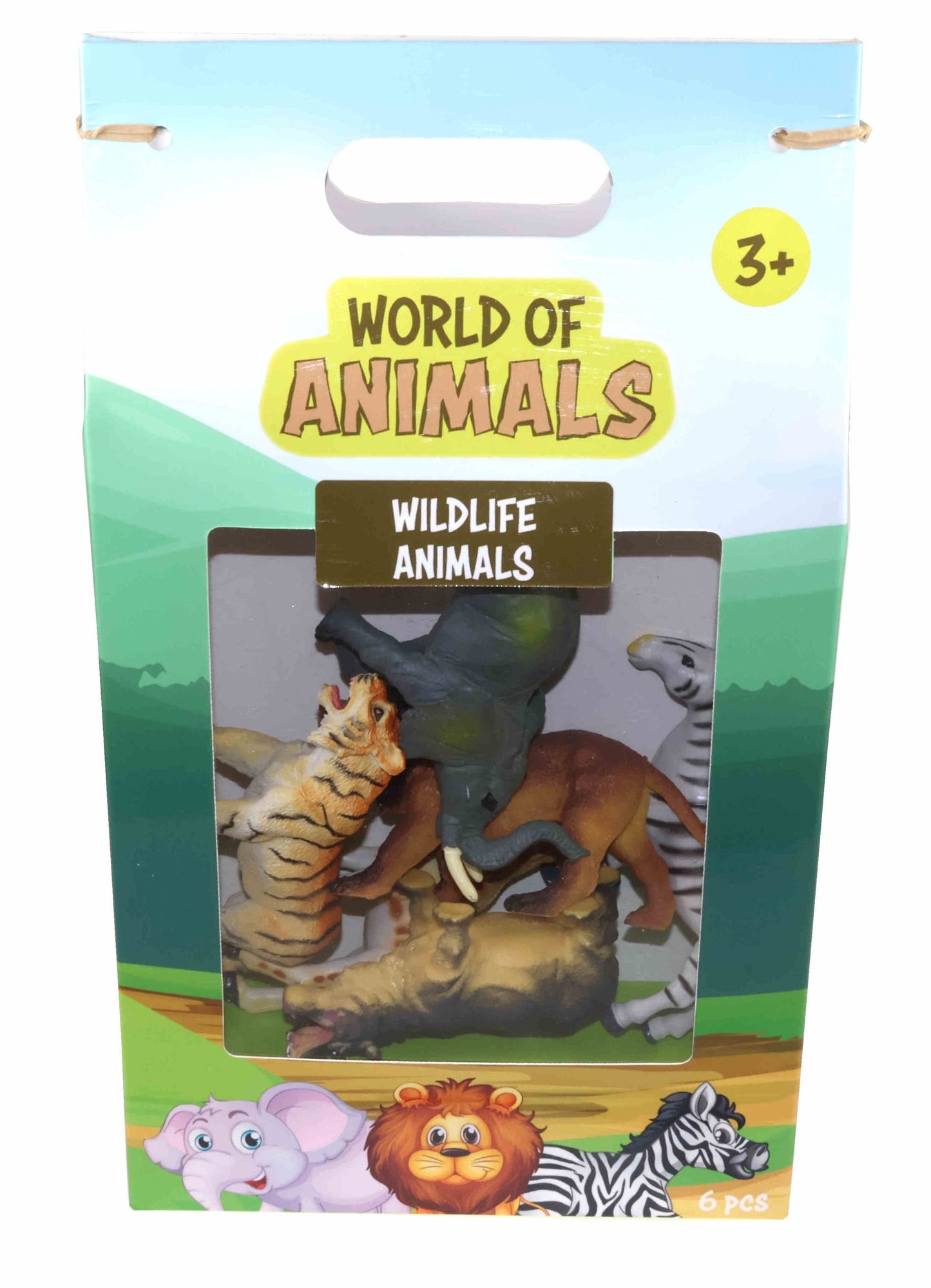 Small Wildlife Animals 6Pcs