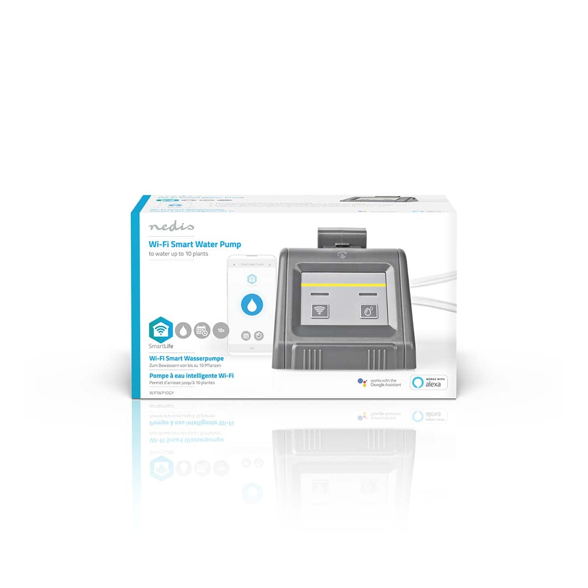 SmartLife Water Pump | Wi-Fi | Battery powered / USB power | IPX3 | Maximum water pressure: 0.3 Bar | Android™ / IOS