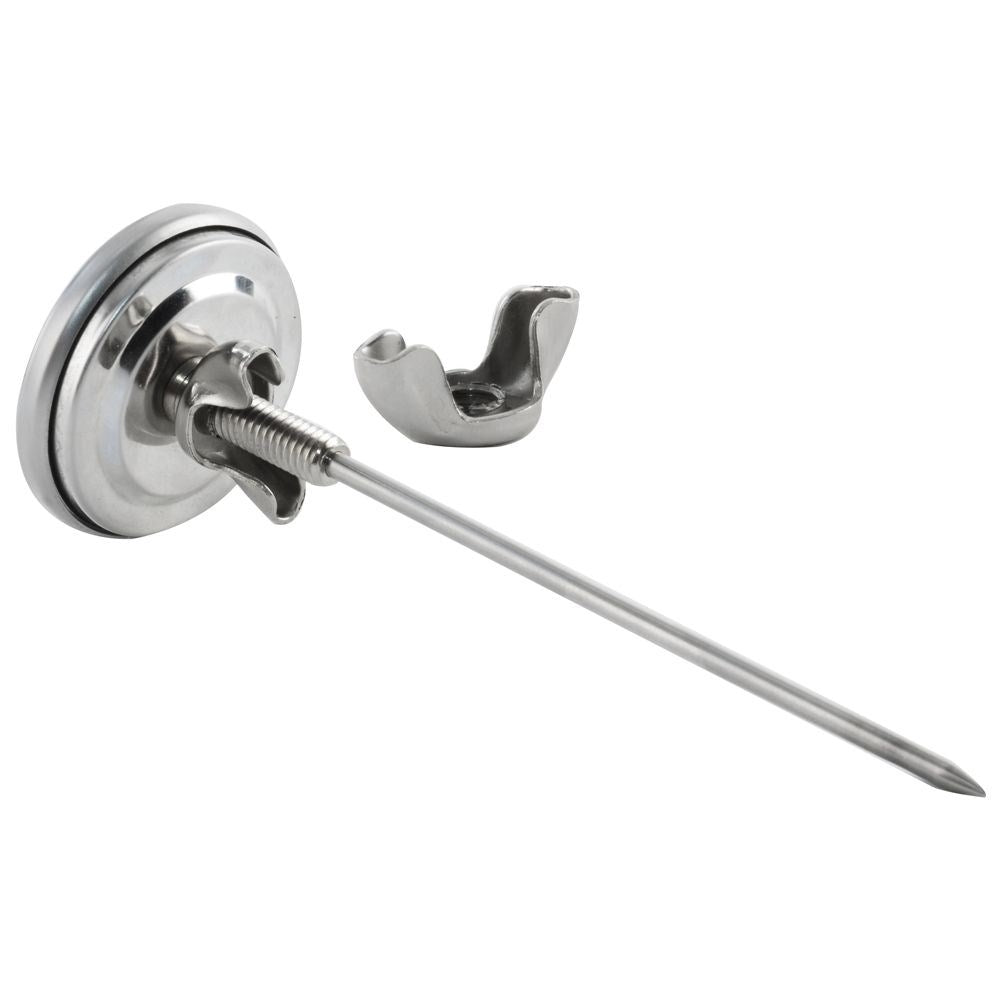 Smoke oven Thermometer: Mounted in Door, Measures 0-300°C