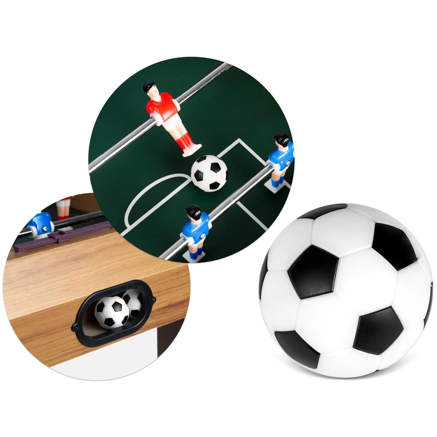 Soccer balls for table football 32 mm - 2 pcs